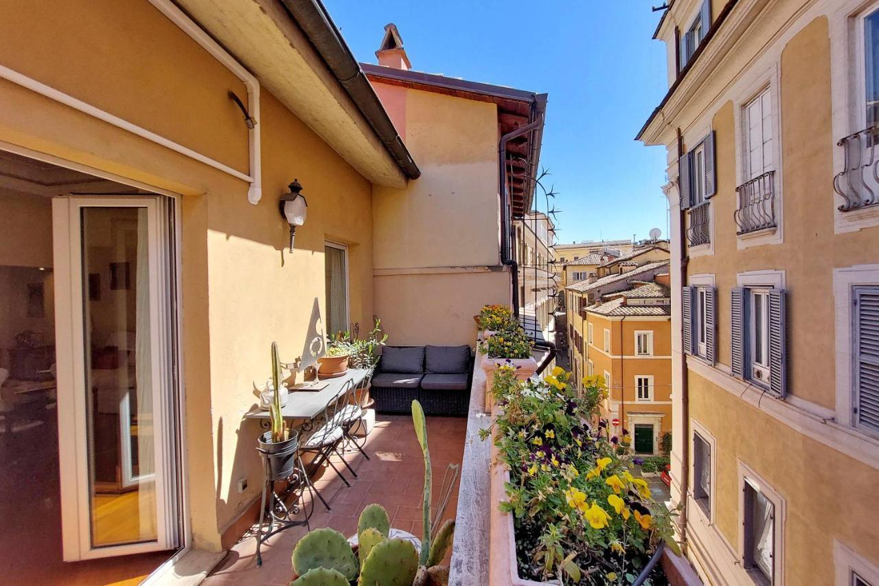 4Bnb - Luxury Trevi Apartment W Terrace Roma Dış mekan fotoğraf