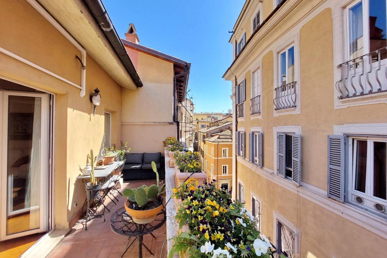 4Bnb - Luxury Trevi Apartment W Terrace Roma Dış mekan fotoğraf